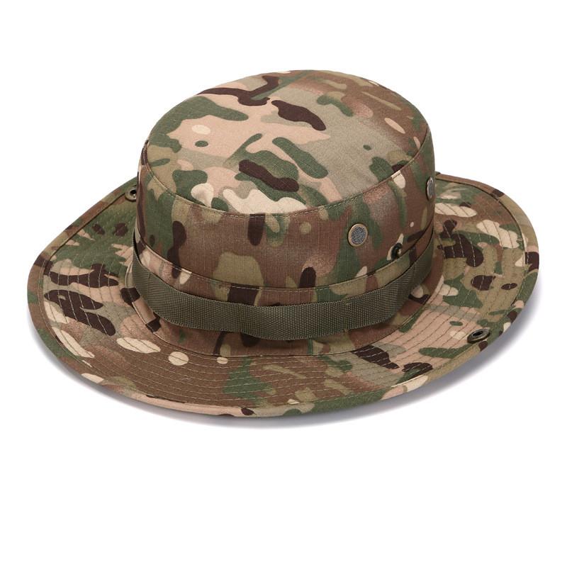 Camouflage Eimerhut Für Outdoor-Angeln Und Camping Sonnenschutz Mit Atmungsaktivem Stoff Für Männer Und Frauen