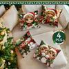 Christmas Elf Pillowcase Bedroom Sofa Cushion Cover 100% Polyester Living Room Cushion Pillowcase Home Decor