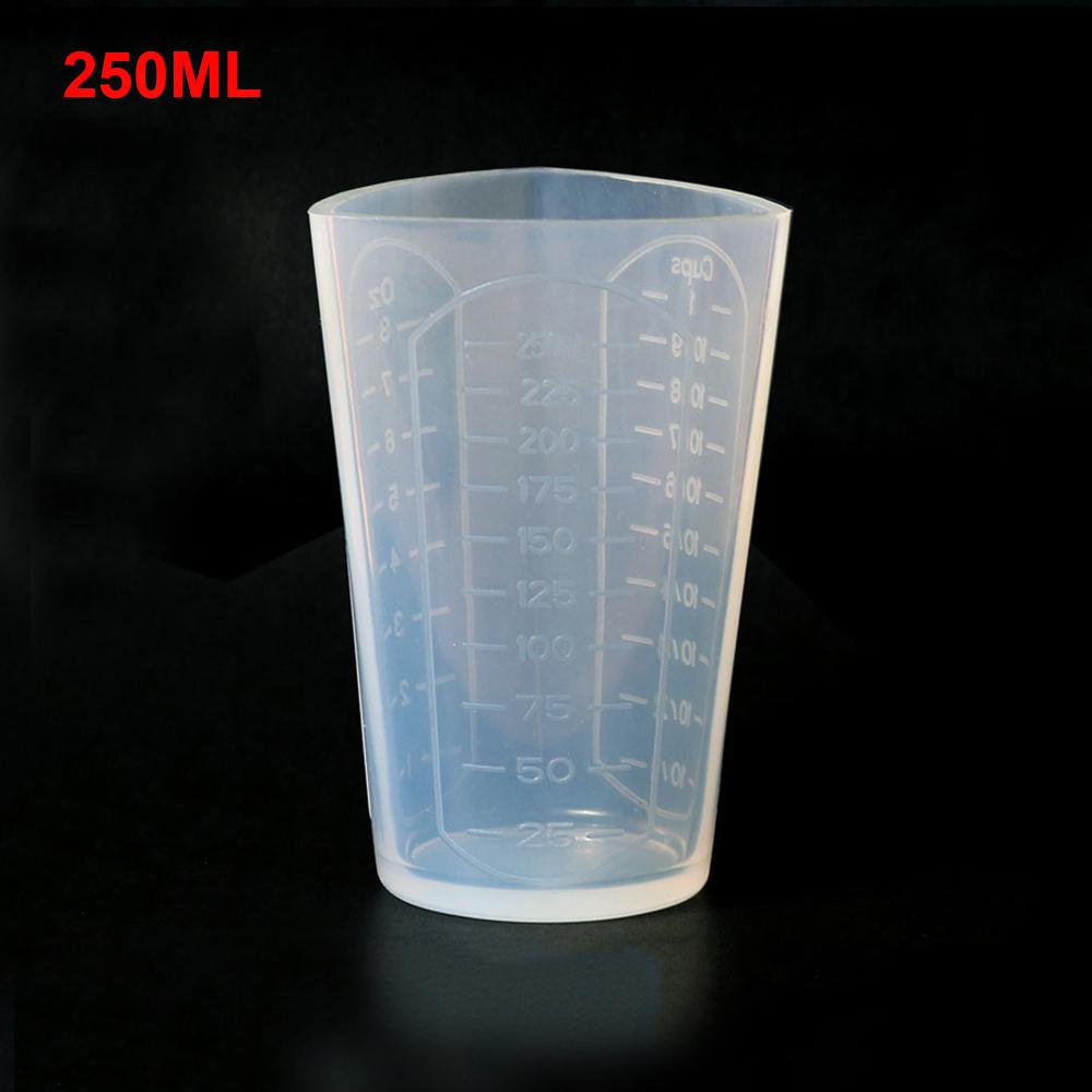 

50ML-1000ML Silicone Triangle Graduated Measuring Cup Liquid Container Epoxy Resin Making Tools Accessories Silicone Molds