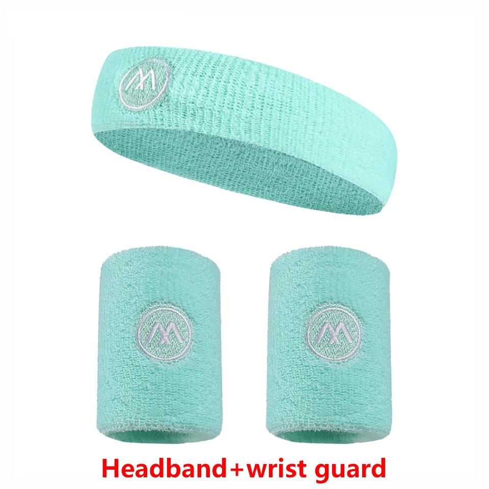Exercise Headband Wristband Set Gym Sweatband for Men Women Comfortable Yoga Tennis Workout Weight Loss Fitness