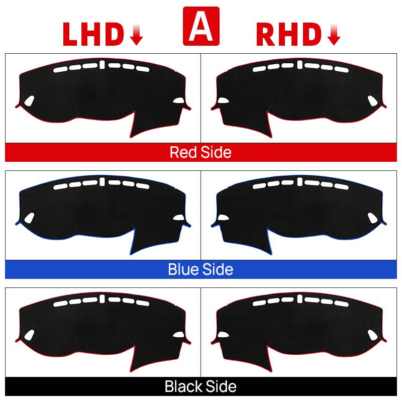 Car Accessories For Hyundai Tucson TL 2015 2016 2017 2018 Plug-in Hybrid Dashboard Cover Avoid Light Pad Anti-UV Carpets Mats