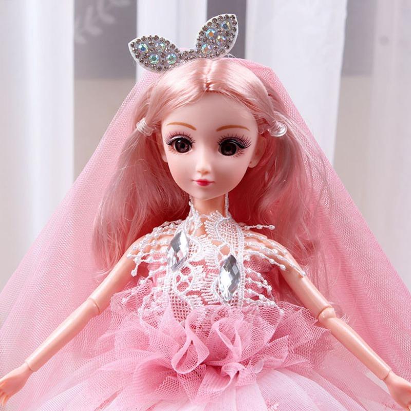 Large 45cm Princess Doll Toy Gift Set For Kids Birthday Gift