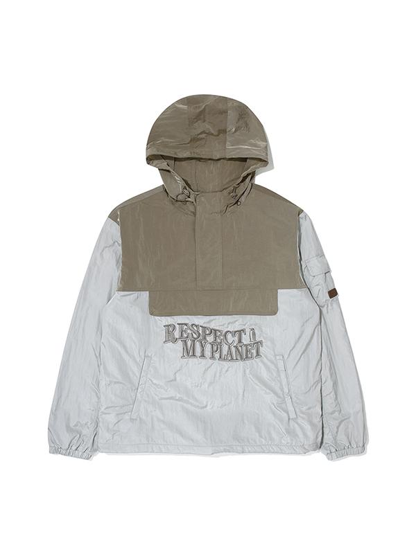 Bbc Earth Dual Effect Embroidered Anorak_Mint