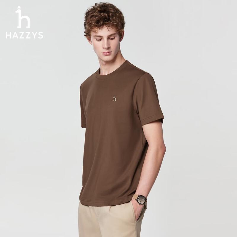 HAZZYS Men's Quick-Dry Short Sleeve Sport T-Shirt
