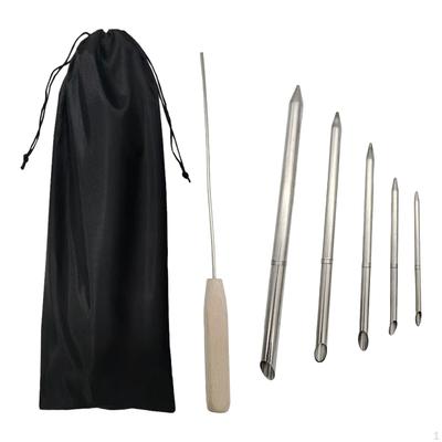 Rope Splicing Tool, Line Braiding Set, Convenient Practical Fid Kit