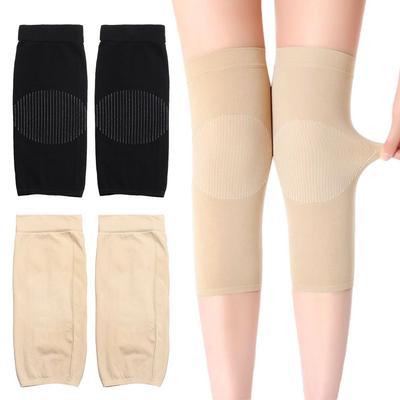 Running Cycling Pain Relief Knee Sleeves Invisible Silk Stockings Knee Protector Pad Leg Warmers