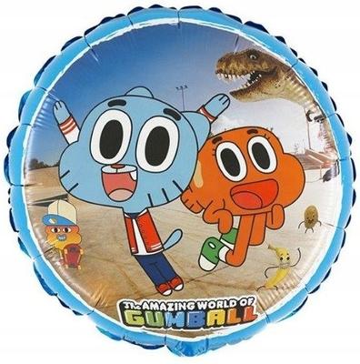 Ballon en aluminium Le Monde Incroyable de Gumball 45cm