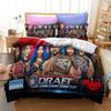Wrestling Gladiators 3D Printed Duvet Case Pillowcase Bedding Set Twin Full King For Kids Adults Bedroom