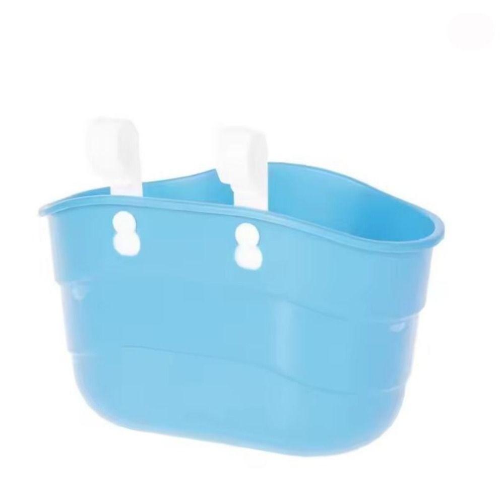 With Hooks Front Handlebars Basket Waterproof Boy Girl Bike Basket New Bicycles Basket