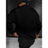 Men's Casual Round Neck Drop Shoulder Sweatshirt