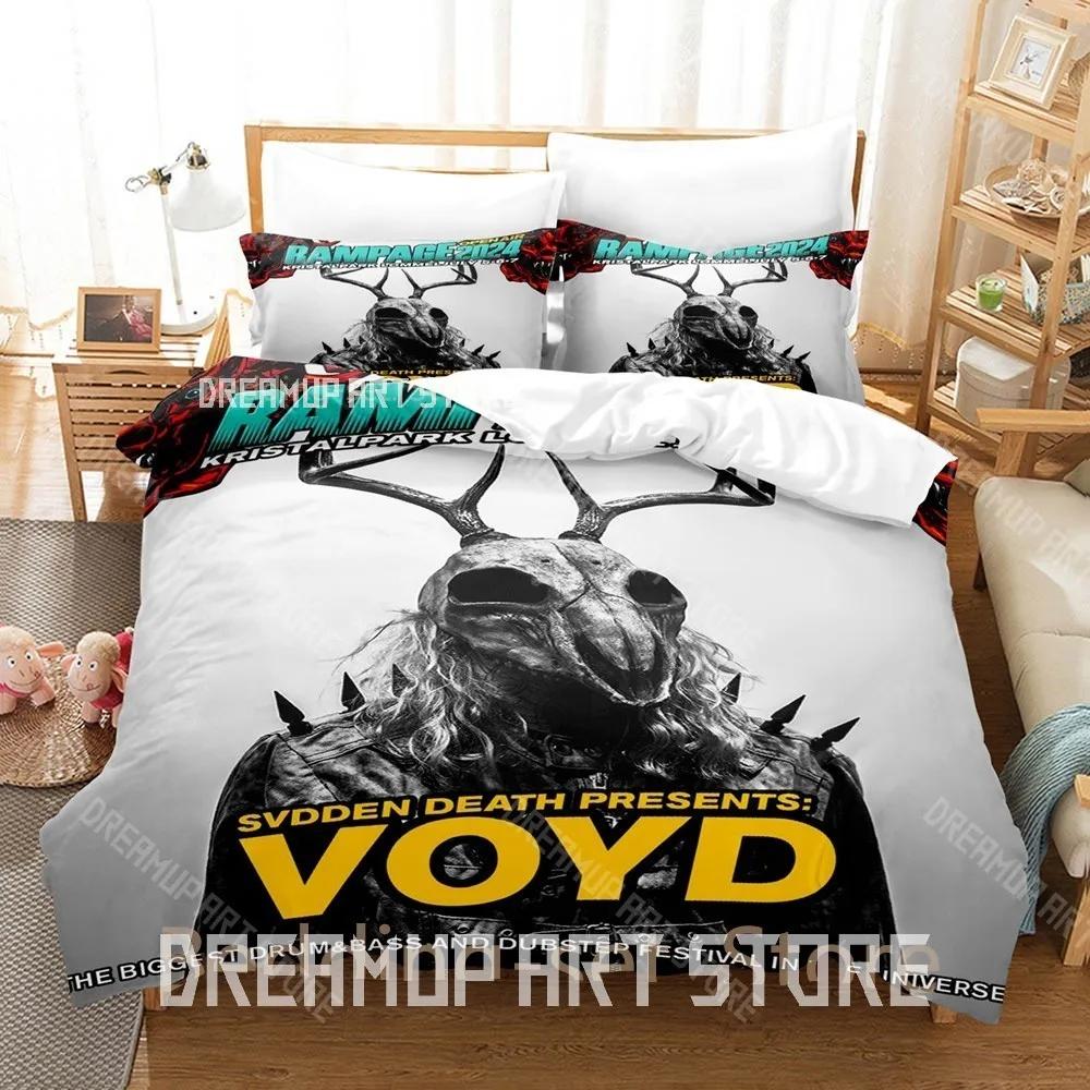 3D Print Svdden Death Bedding Set Single Twin Full Queen King Size Bed Set Adult Bedroom Duvetcover Sets Anime Bed Sheet Se