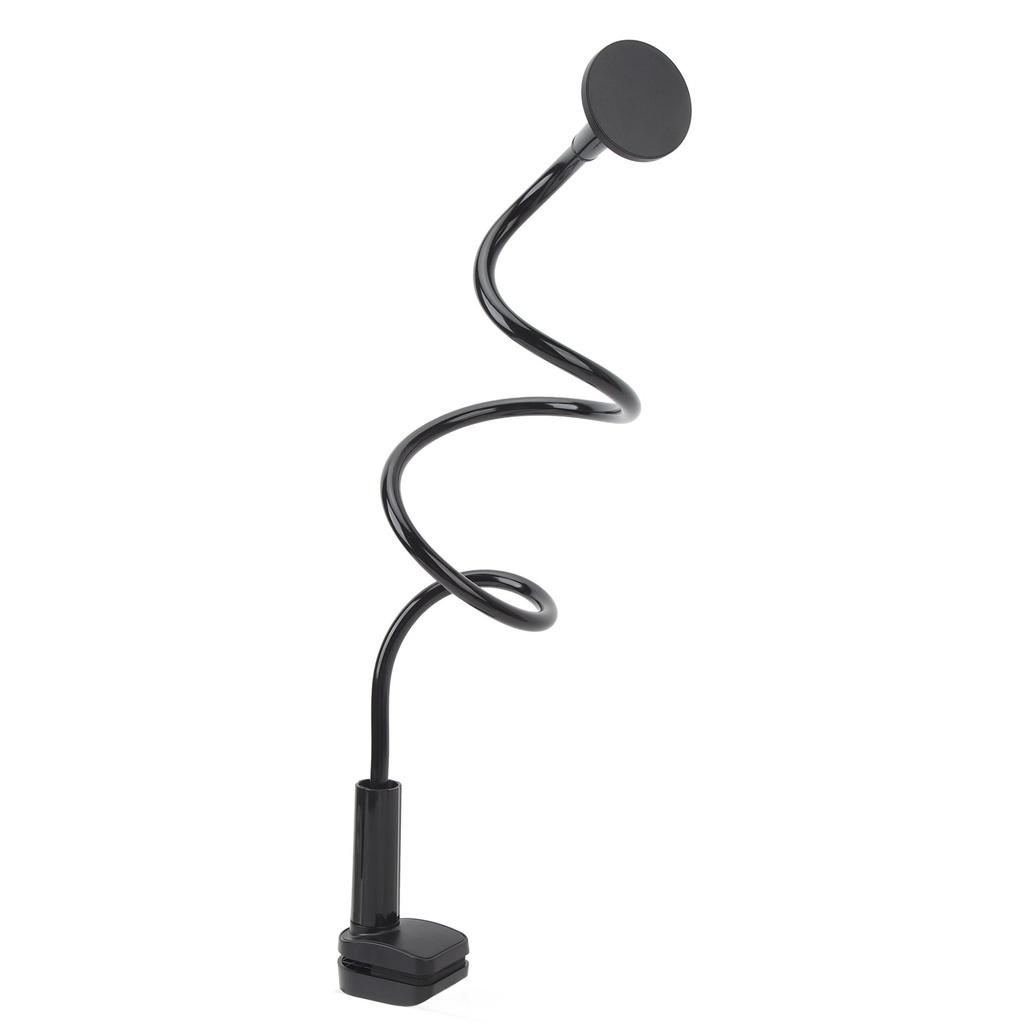 Goose Neck Phone Holder Magnetic Flexible 360 Degree Metal Desktop Cell Phone Stand for IOS 15 14 13 12