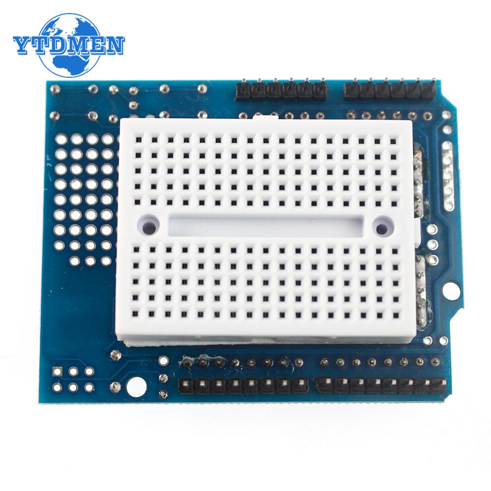 UNO Proto Shield Prototyp-Erweiterungsplatine mit SYB-170 Mini-Steckplatine für Arduino