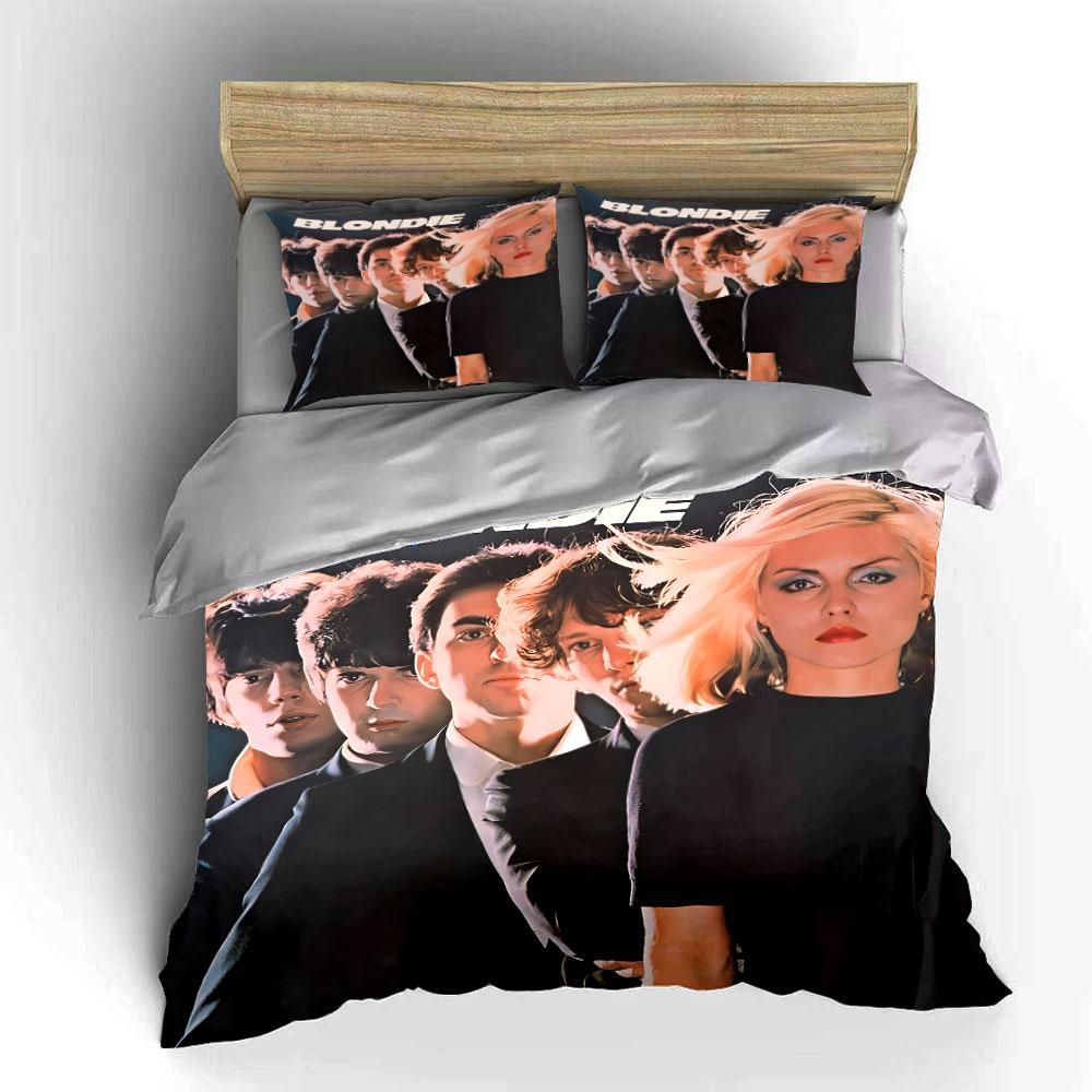 Blondie Album Cover Art Bedding Duvet Cover Set Duvet Cover Pillowcases  (1*Duvet Cover 2*Pillowcases, without duvet insert)