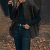 Women's Fashion Casual All- Sleeveless Warm Vest Loose Jacket