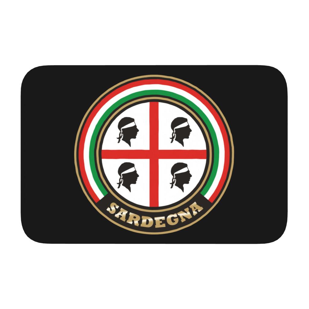 Custom Flag of Italy Doormat Non-Slip Entrance Kitchen Bath Floor Door Mat Bedroom Balcony Carpet Rug