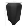 Rear Seat Cushion Long-Lasting Passenger Pad Tapered for Motorcyclists