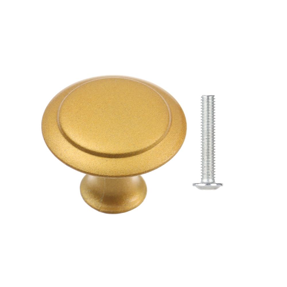 Round Alloy Cabinet Handles Knobs Kitchen Cupboard Door Wardrobe Pulls Drawer Furniture Hardware Fittings