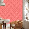Geometric rhombus wallpaper coral, fine detail 50x1000