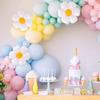Macaron Daisy Flower Balloon Set for Birthdays & Events