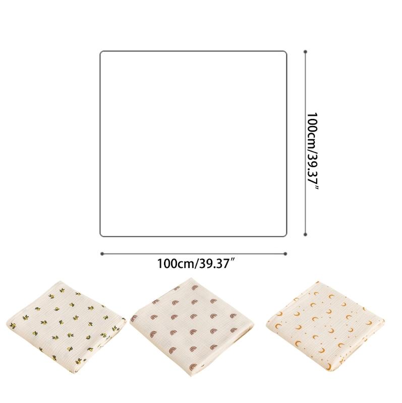 Baby Cotton Swaddle Blanket Muslin Bath Towel Gauze Toddler Baby Sleep Blanket Newborn Room Swaddling Blacnket