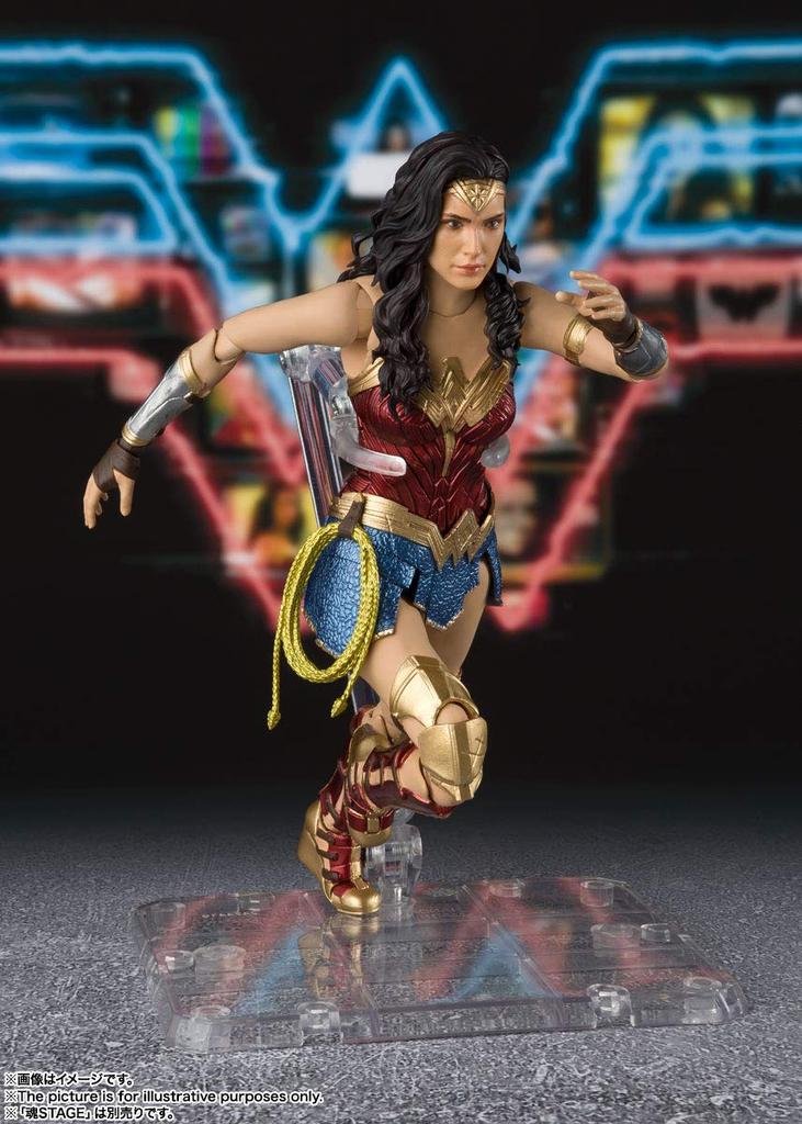 TAMASHII NATIONS Wonder Woman Approximately 160mm ABS PVC Painted Movable Figure BAS59195 S.H.Figuarts (WW84) &