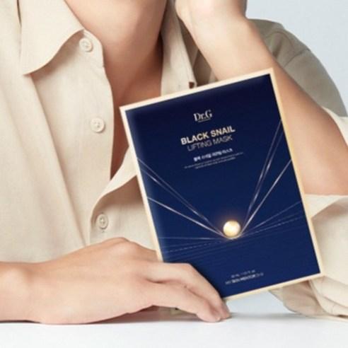 Dr.G Black Snail Lifting Mask Firming & Nourishing Sheet Mask 5 Sheets