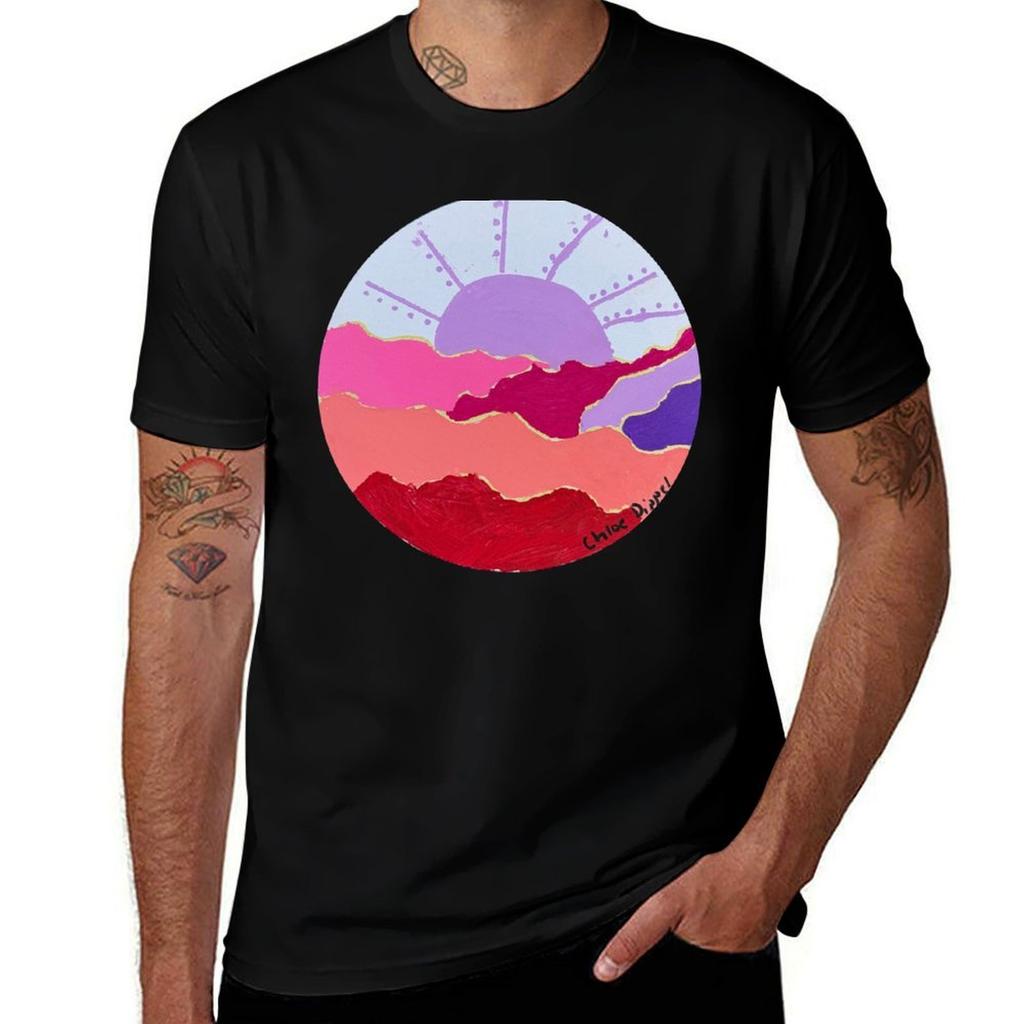 Sunset At Dusk Tshirt Summer Holiday Tshirt