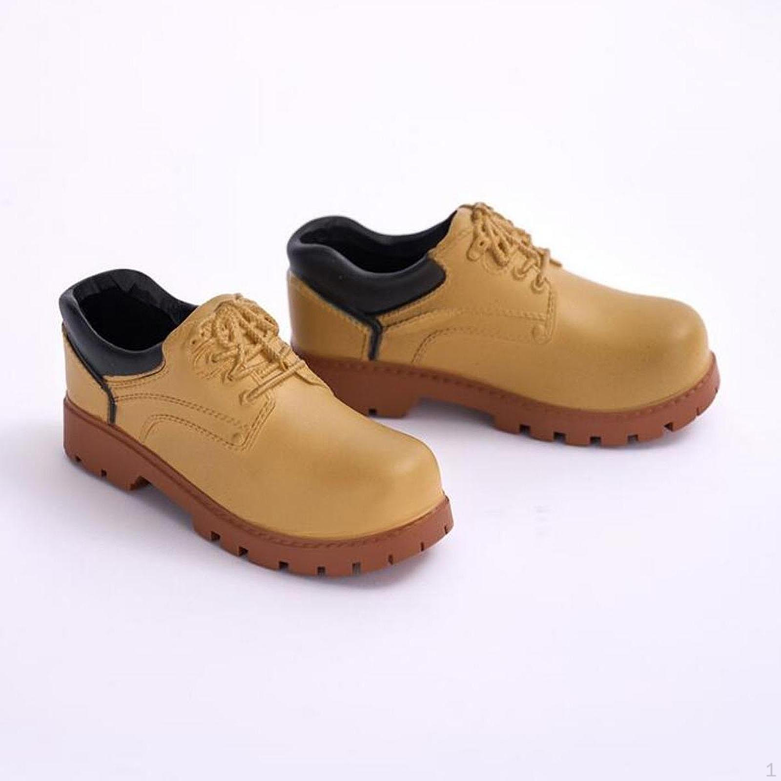 

Чоловіче взуття розміром 1/6, міні-модель для фігурок ляльки розміром 12 дюймів