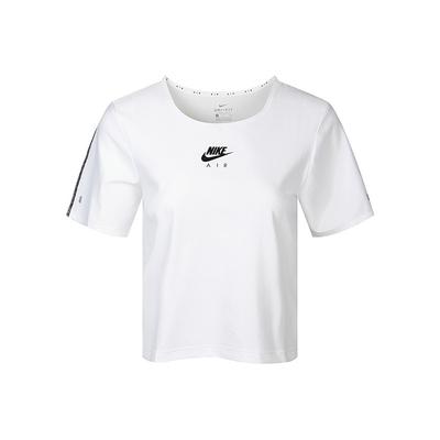 Air Dri-Fit Casual Sports Running Short Sleeve T-Shirt Women Tops White CU3059-100