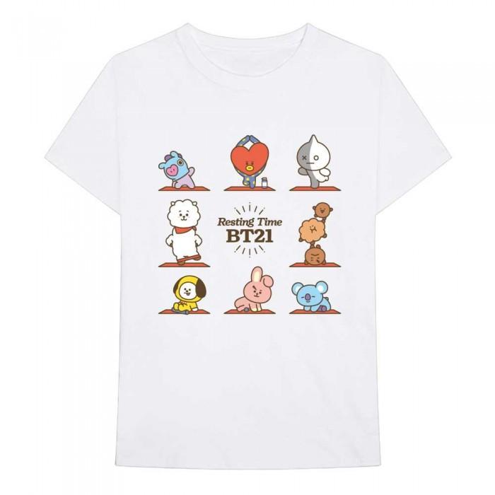 BT21 Unisex Adult Resting Time Cotton T-Shirt