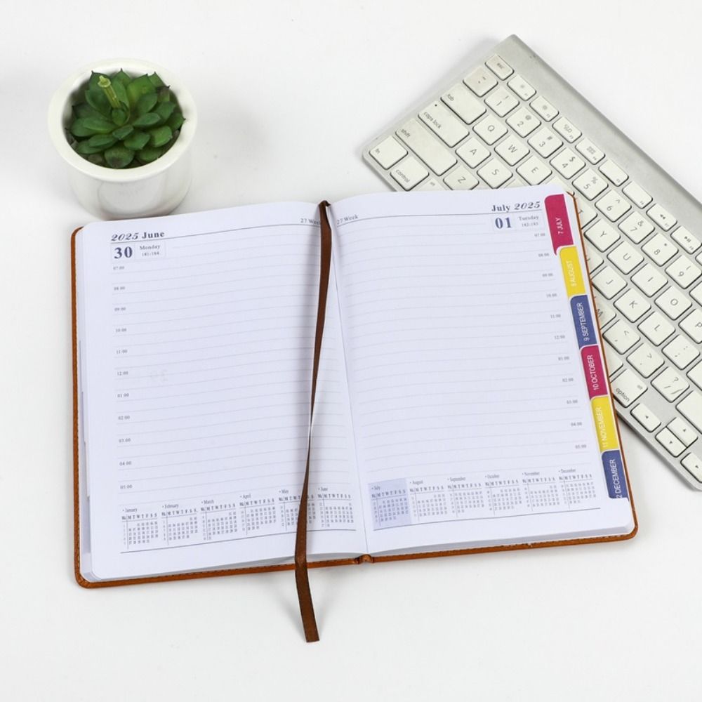 A5 2025 Journal Notebooks 156 Pages 2025 Schedule Planner Book 365 Days Notepad  Boost Productivity