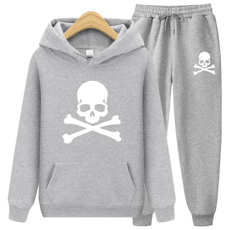 

Новое поступление 2023, мужские спортивные костюмы со скелетом, толстовки и спортивные штаны, высококачественные мужские повседневные спортивные куртки, спортивный костюм