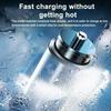 100/200W Mini Car Charger Fast Charging for iPhone Samsung Huawei Dual USB Ports Cigarette Socket Lighter Aluminum Alloy Adapter