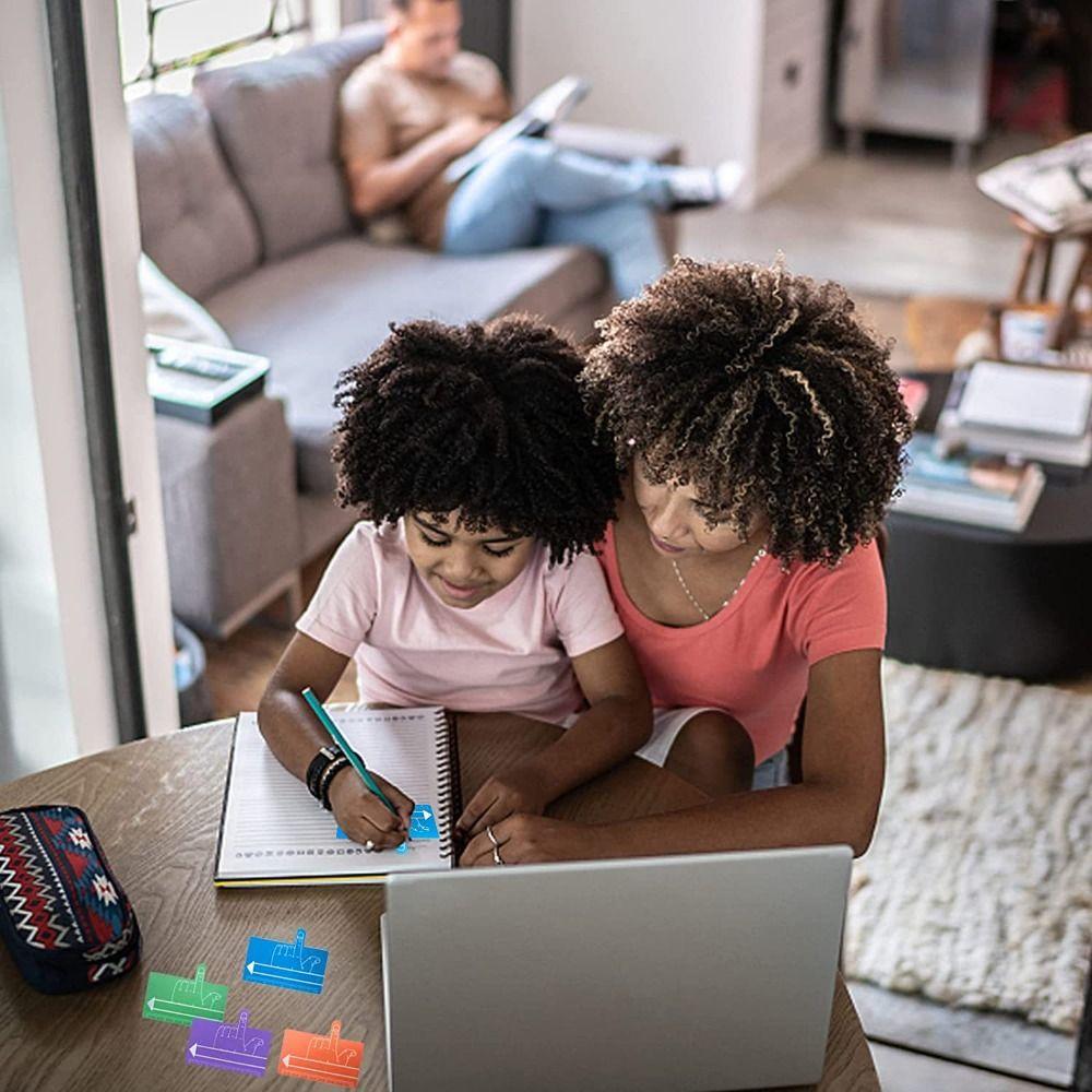 2pcs Multifunctional Student Writing Aid Ruler Lovely Writing Aid Ruler  Student