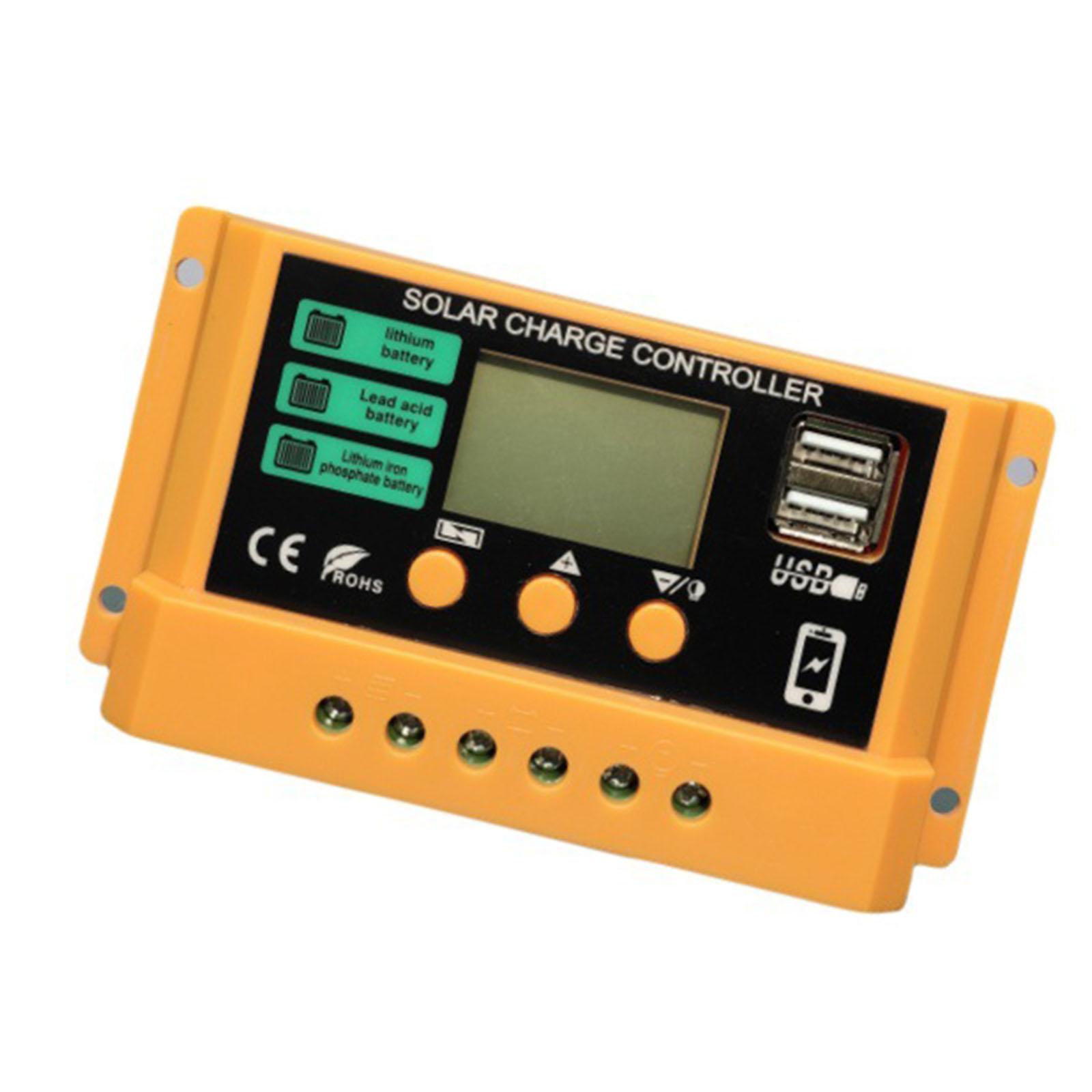 

Multipurpose Voltages Systems Solars Panel Controllers 12V 24V 20A Convenient for Home and Commercial Daily Use 10A