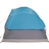 Dome Family Tent for 9 People Blue Waterproof