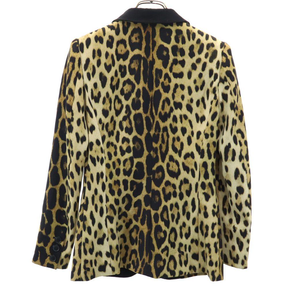 MOSCHINO Cheap and chic Leopard Pattern tailored jacket CHEAP AND CHIC Women Used