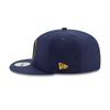New Era Milwaukee Brewers 9Fifty Snapback Hat Brewers Basic Snapback Old School Brewers Navy Cap,