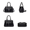 Vintage Casual Womens Shoulder Bags High Quality Leather 3 Layer Large Capacity Tote Bag 2022 Ladies Designer Messenger Bags