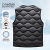 SNOWFLYING Men's 90% Down Sleeveless Vest