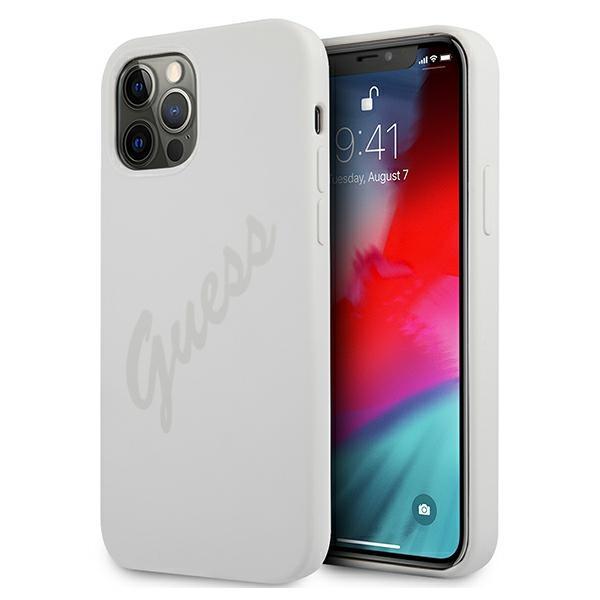 Guess Guhcp12Llsvscr Iphone 12 Pro Max6,7 Kremowy/Cream Hardcase Script Vintage