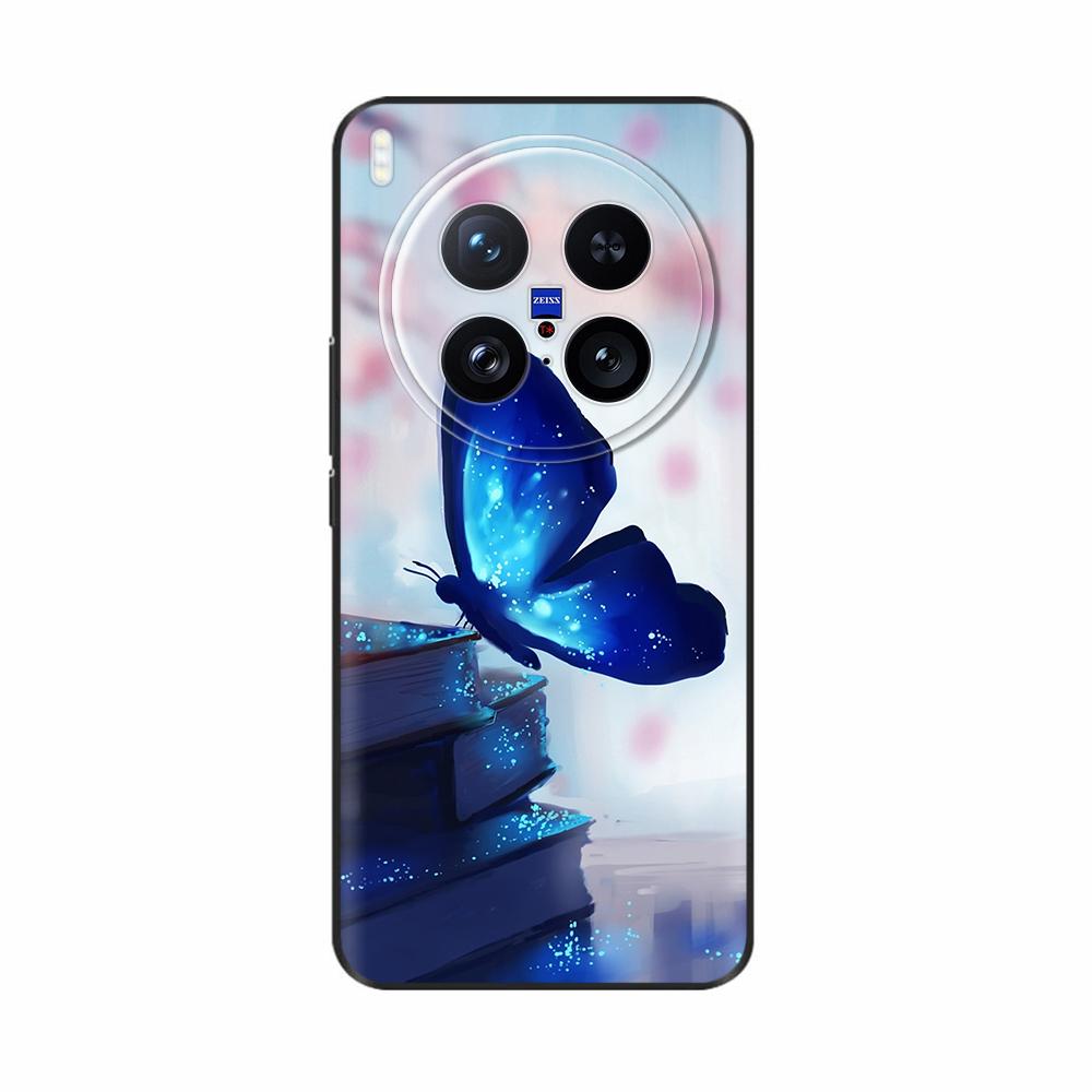 For Vivo X200 Ultra Case Soft TPU Cute Cartoon Painted Back Shell Cover For Vivo X200 Pro Mini Phone Cases for Vivo X200 Pro 5G