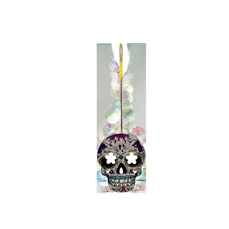 

Halloween Party Supplies Colored Decorations Pendant Ghost Festival Pumpkin Skull Witch Hat Bat Pendant