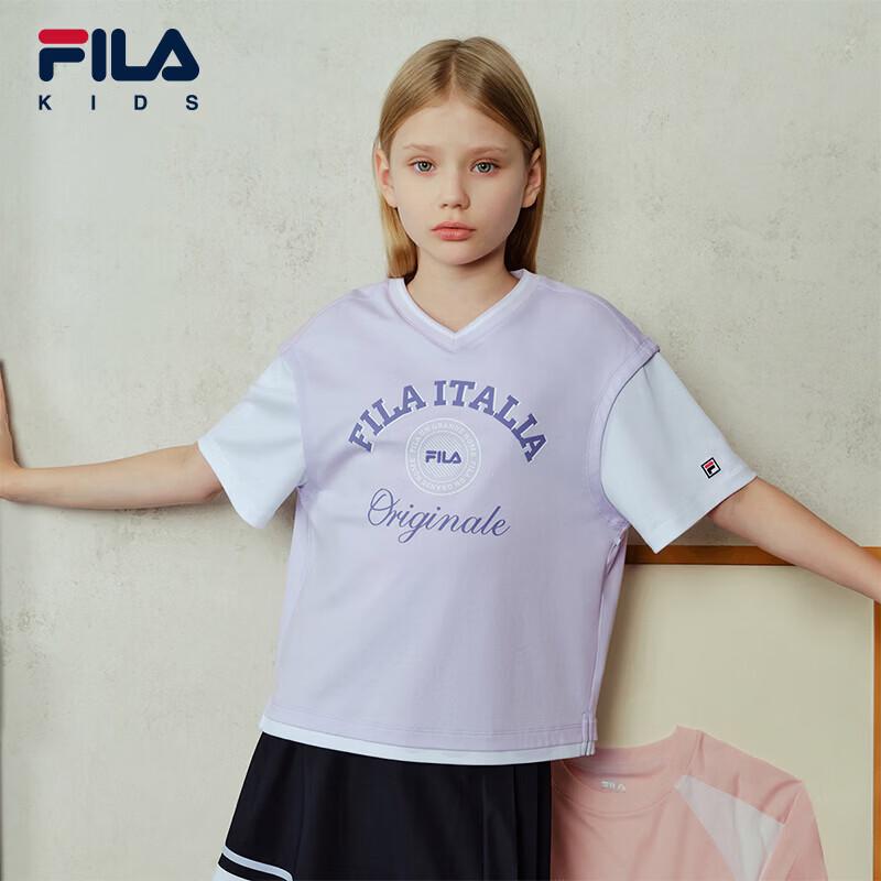 FILA Kids' Unisex Summer Short Sleeve T-Shirt