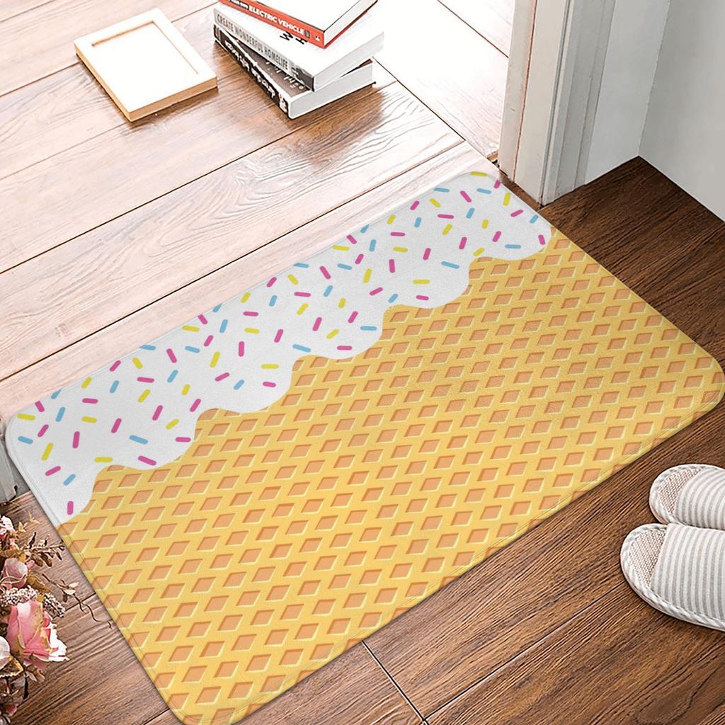 Fashion Raw Potatoes Doormat Anti-Slip Entrance Bathroom Kitchen Floor Door Mats  Garden Rug Carpet Footpad