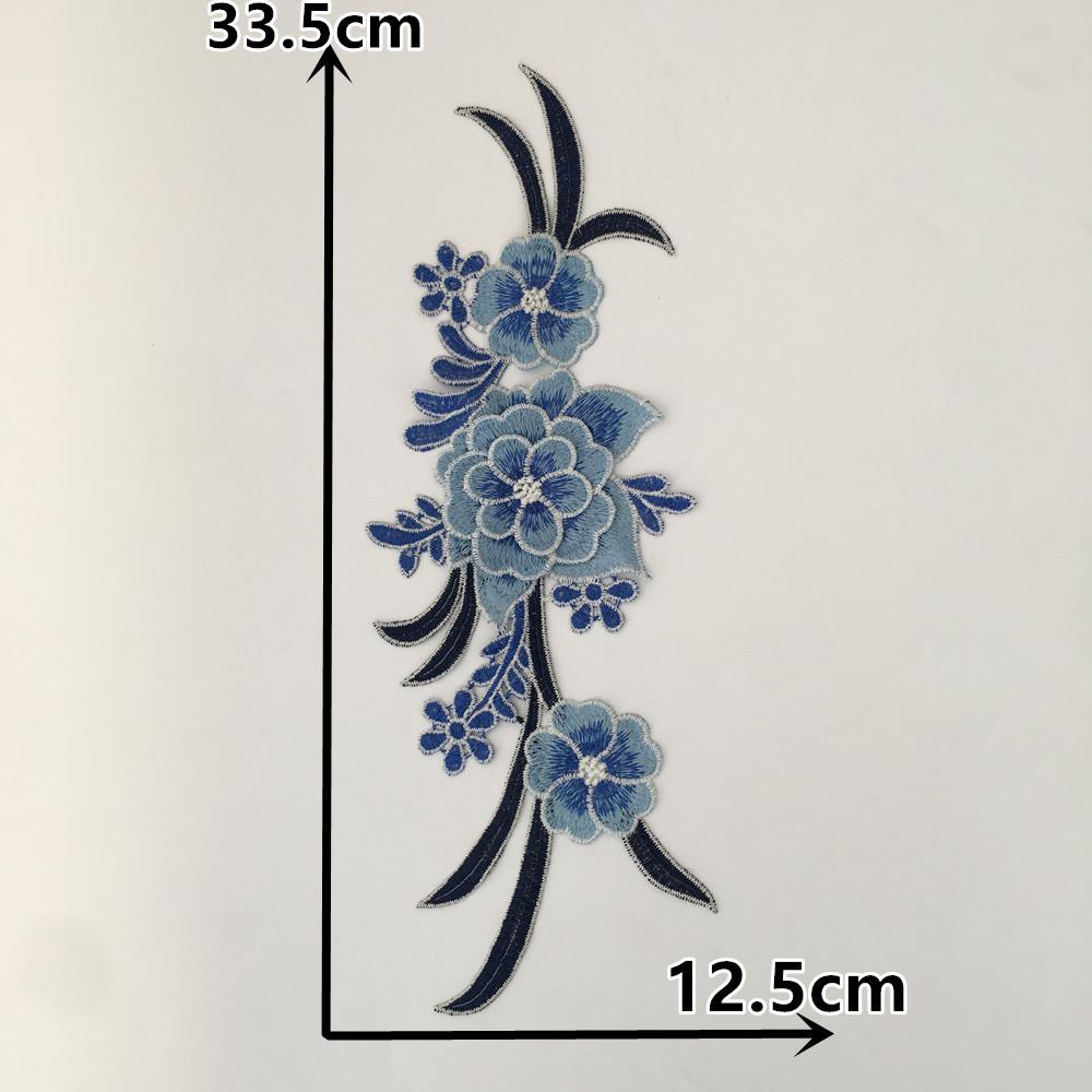 Embroidery Ethnic Wind And Water Soluble Three-Dimensional Flowers, Lace Collar, Colorful Lace Lace Clothing Accessories