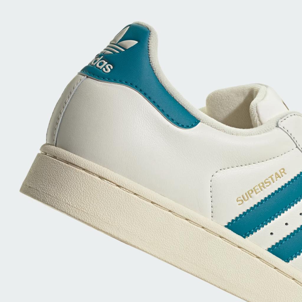 KJ5992 adidas Originals Superstar 2 Cloud White Active Teal Cream White (Men's)