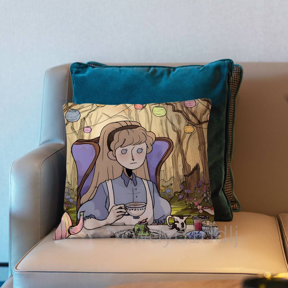 Alice HHabromania Game Pillow Case Short Plush Sofa Decorative Gift Home Doublesided Printing Cushio