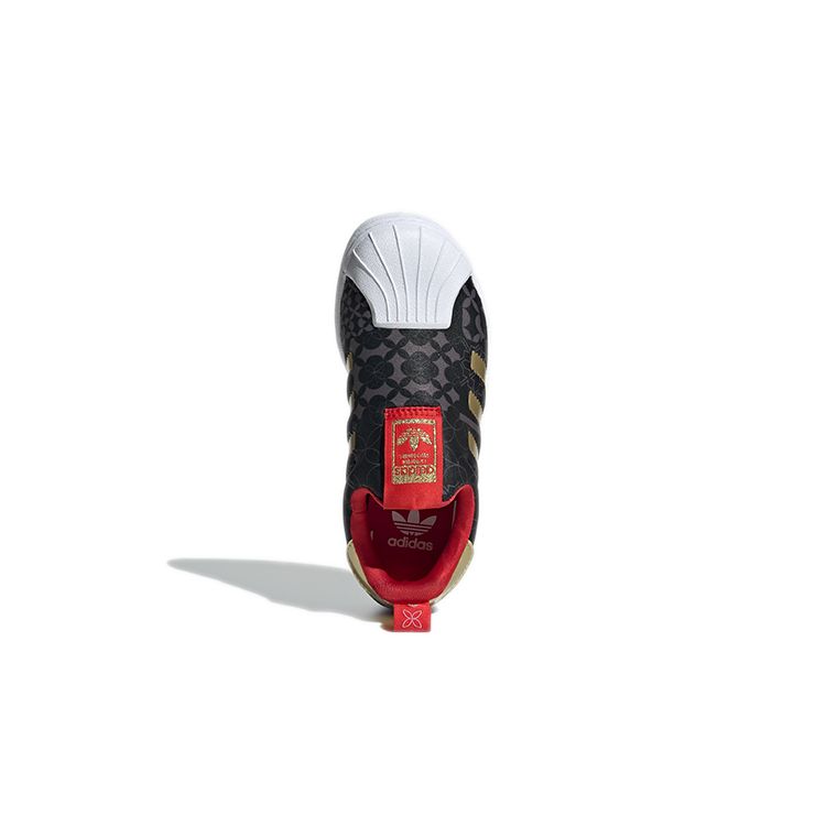 adidas Superstar 360 C Chinese New Year Kids Sneakers Black Core-Black Gold-Metallic GX6339